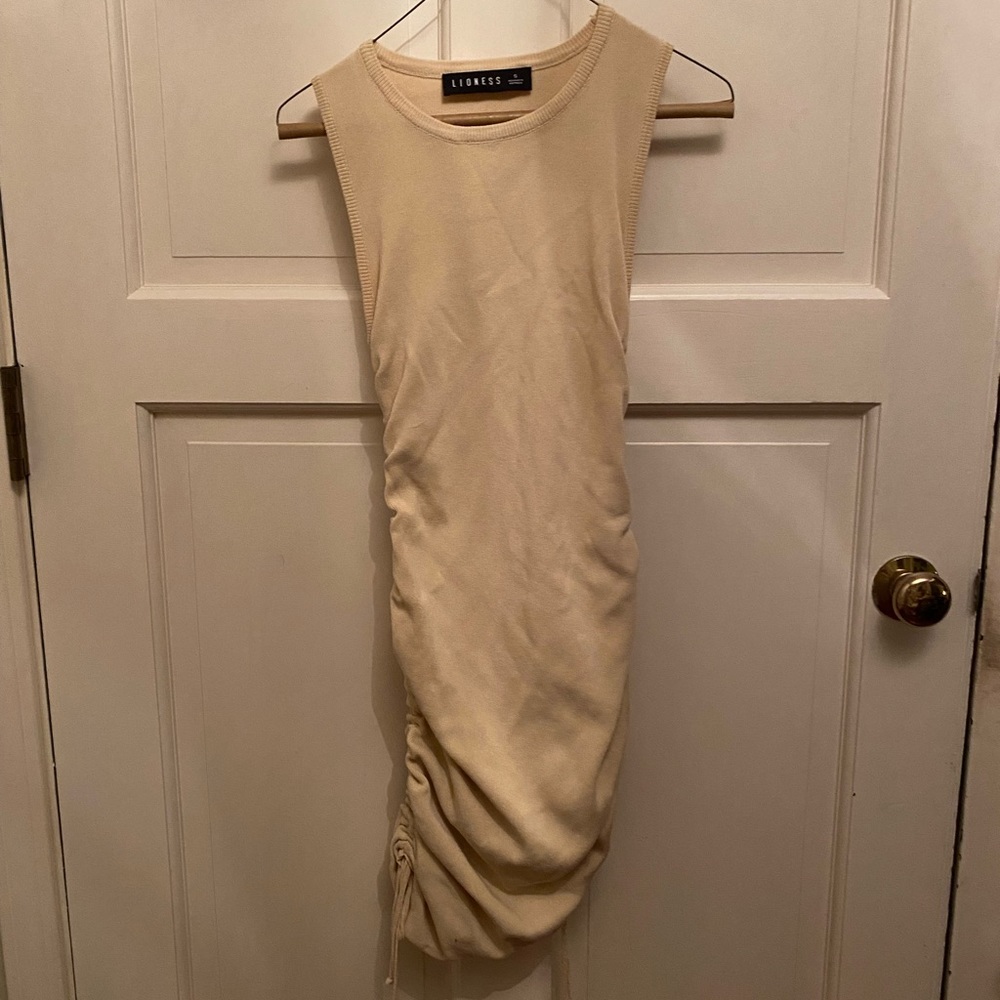 Tan dress